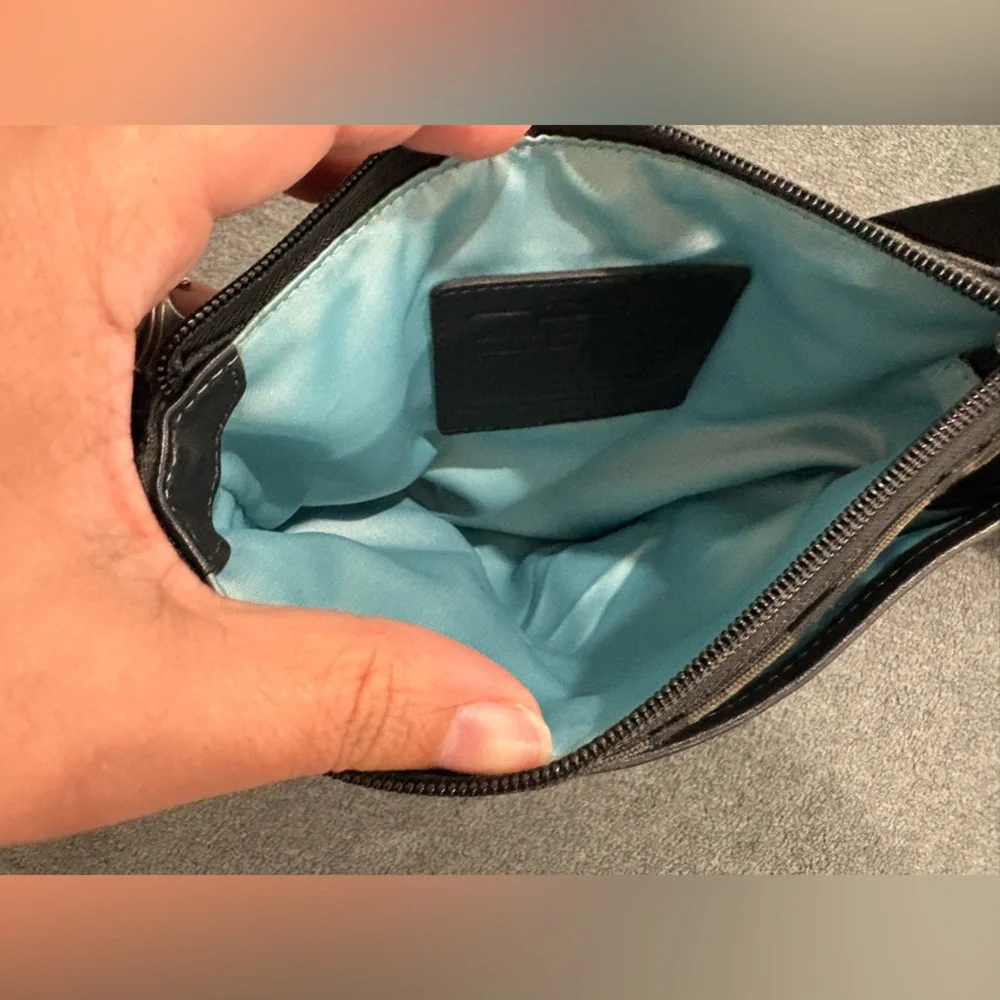 Coach Black Signature Crossbody Bag - Picture 5 of 14